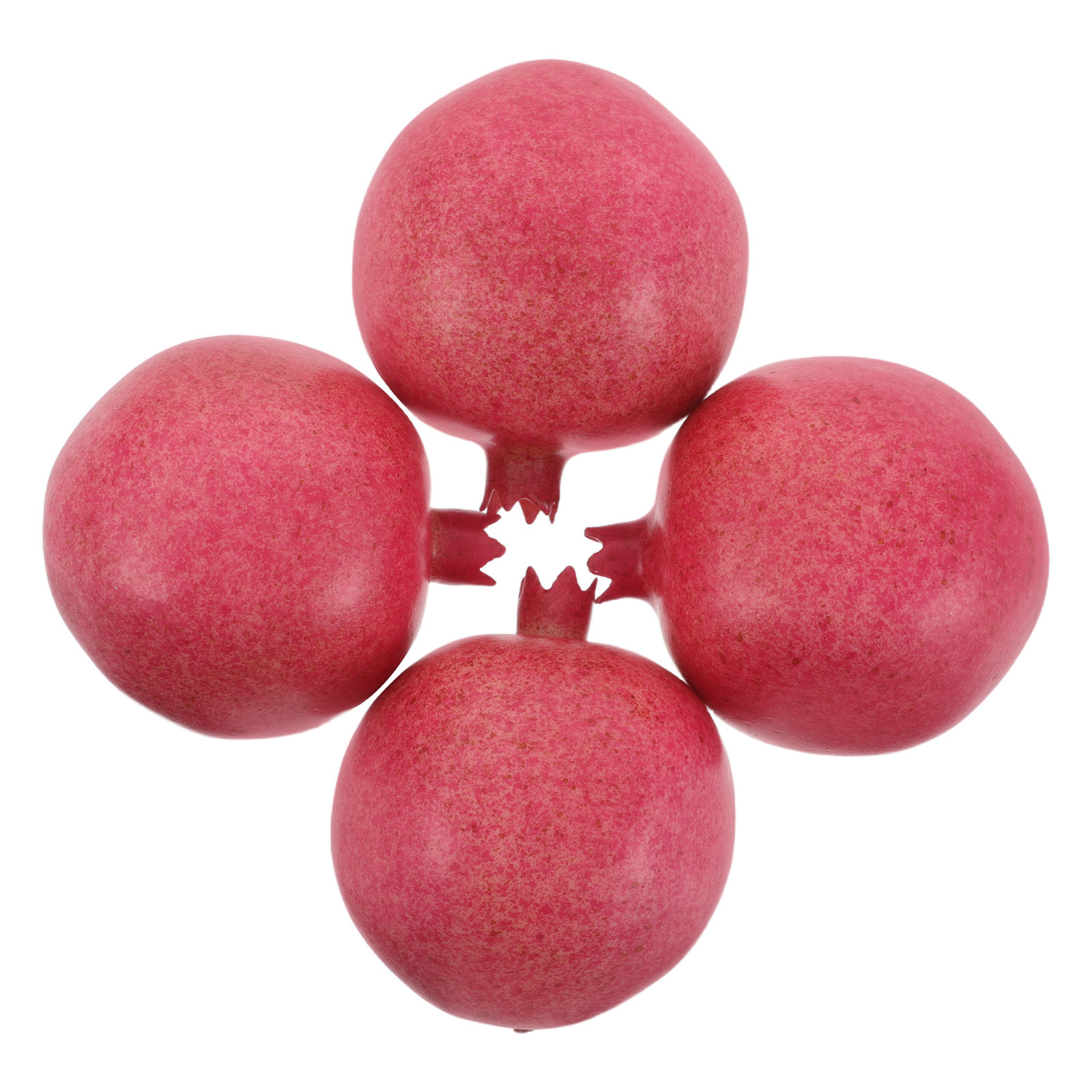 Photography Of Food - 4Pcs Faux Pomegranates Simulated Food Ornaments