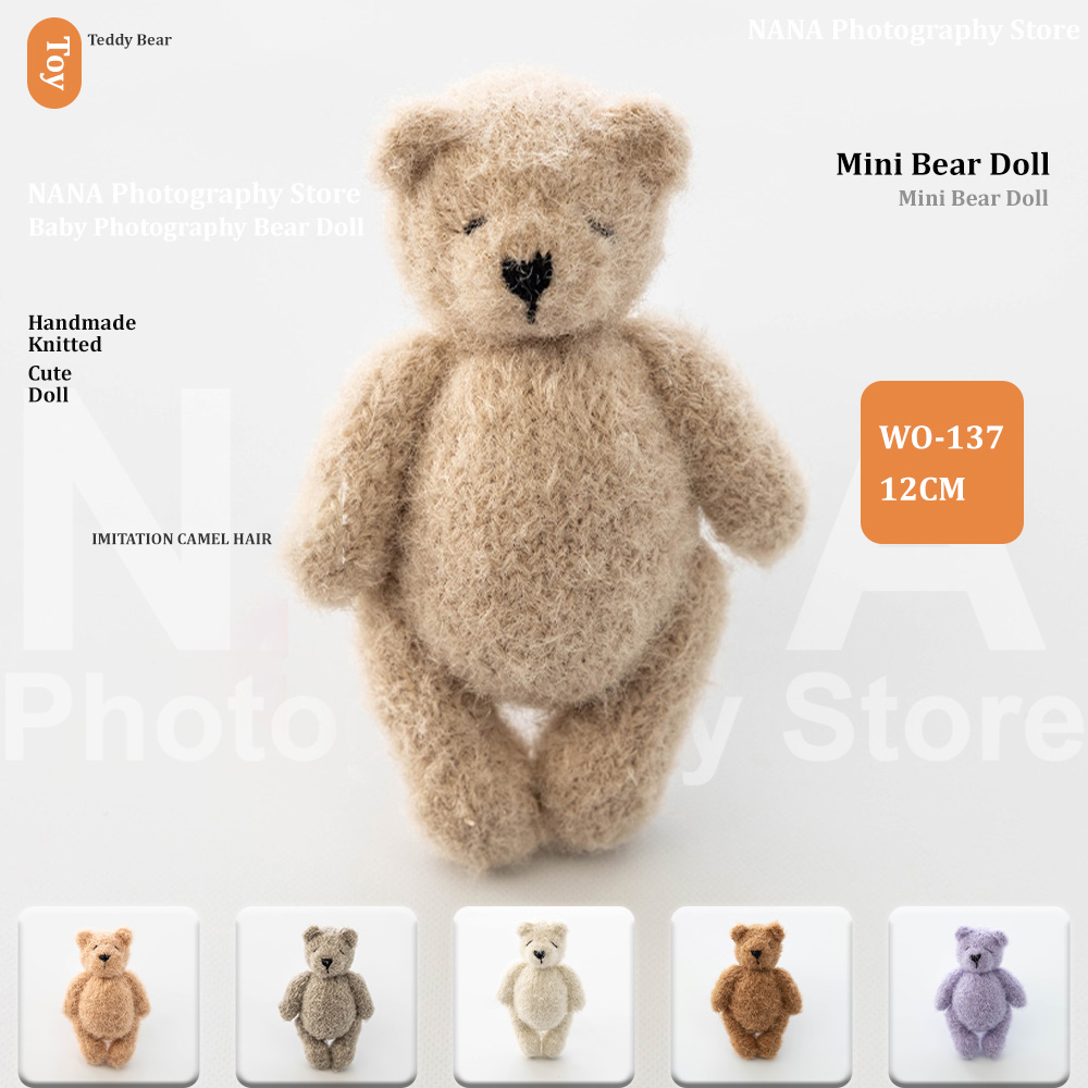 Photography Life - Handmade Knitted Teddy Bear Dolls Photography