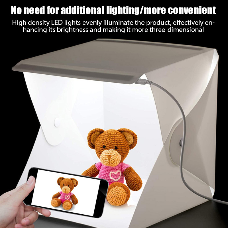Photography Treatment - Lightbox Light Box Mini Photo Studio
