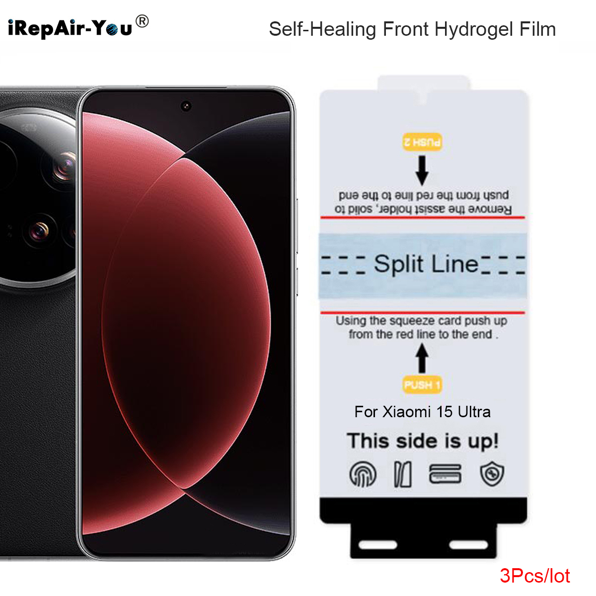 Photography Xiaomi 17 Ultra - 3Pcs HD TPU Screen Protector for