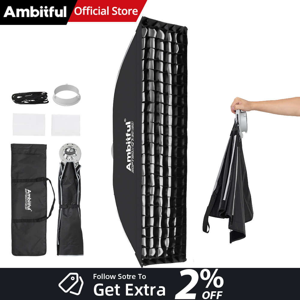 Photography Treatment - AMBITFUL Q7-II 30*120cm Bowens Mount Strip