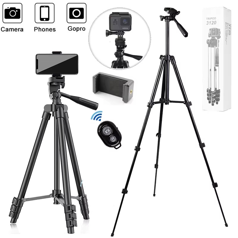 Photography Gear - Universal Phone Extendable Tripod DSLR Camera