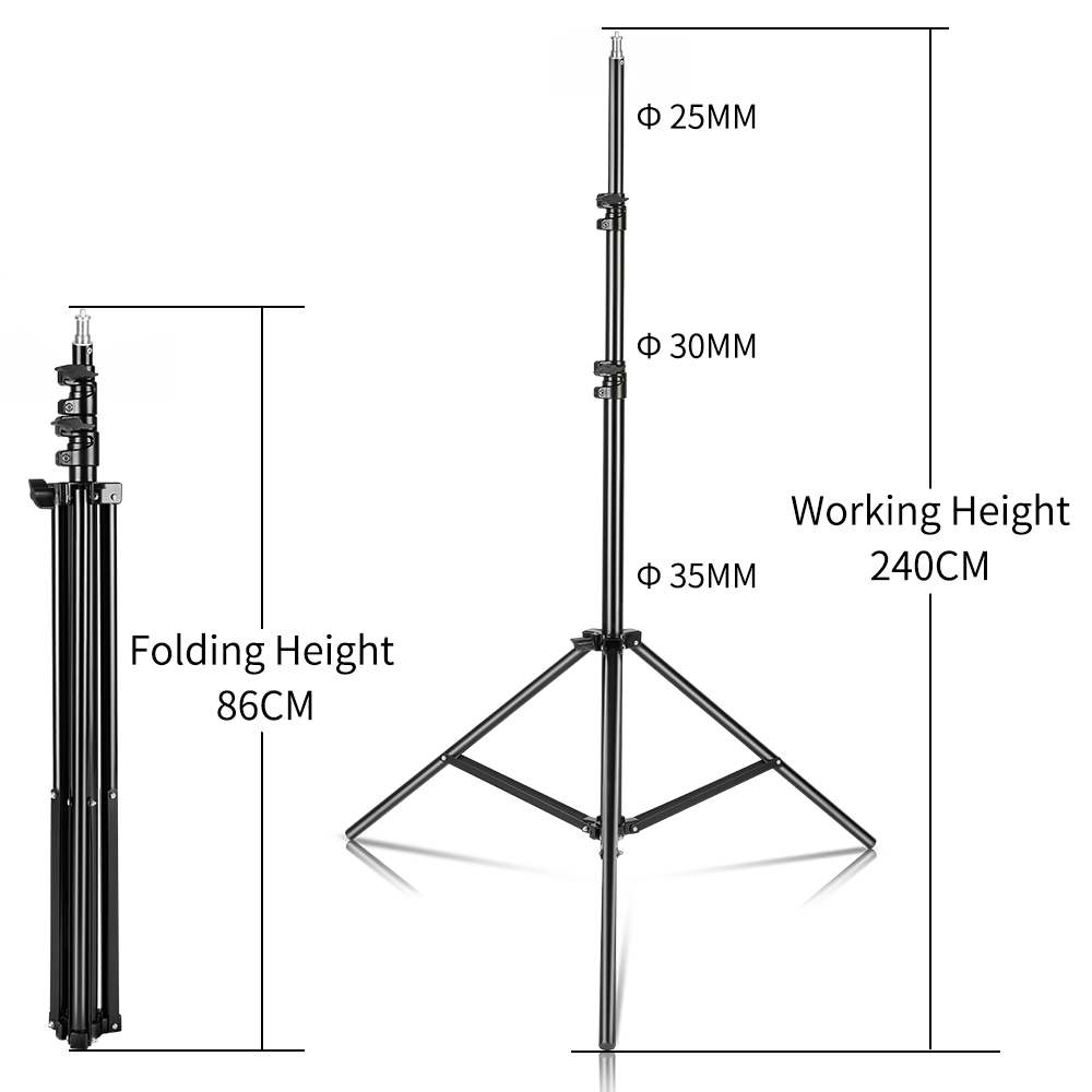 240CM/7.9FT 1/4 Screw Photogra - Photography Gear ulasan dan harga