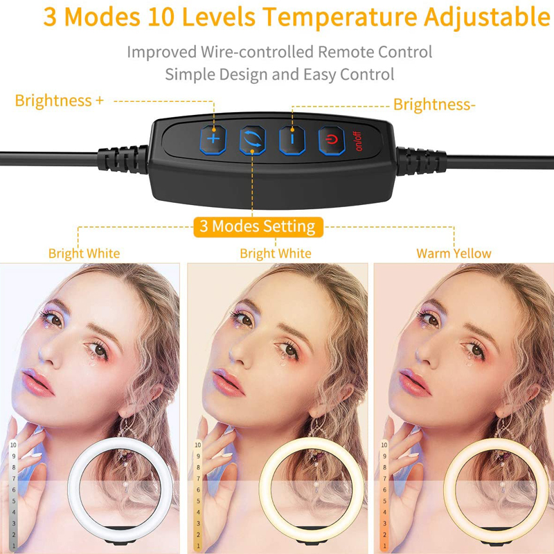 16/26/33cm Selfie Ring Light P - Photography Treatment ulasan dan harga