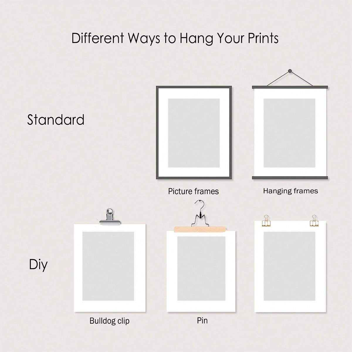 4/5/6pcs Custom Canvas Printin - Photography Life ulasan dan harga
