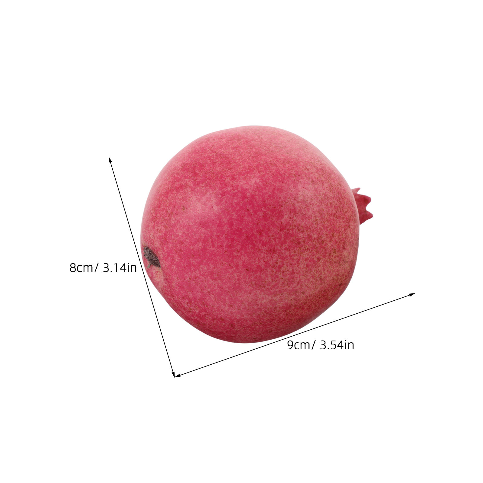 4Pcs Faux Pomegranates Simulat - Photography Of Food ulasan dan harga
