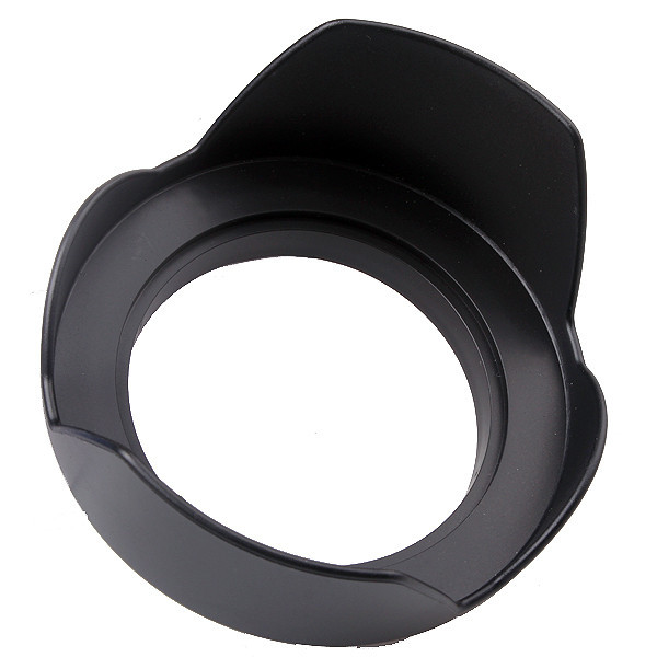 Universal Lens Hood 49mm 52mm  - Lens Hood Petal ulasan dan harga
