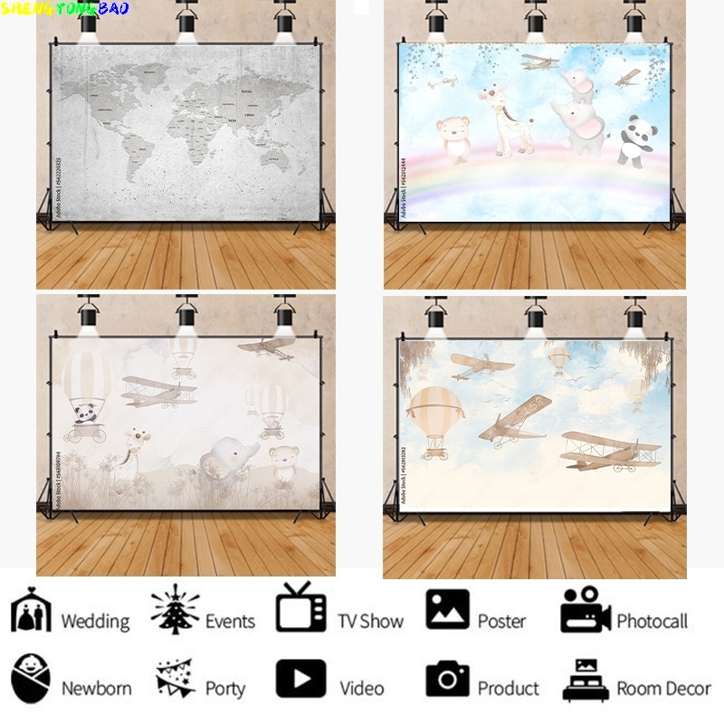 African Wildlife Jungle Map Fo - Photography Mapped ulasan dan harga