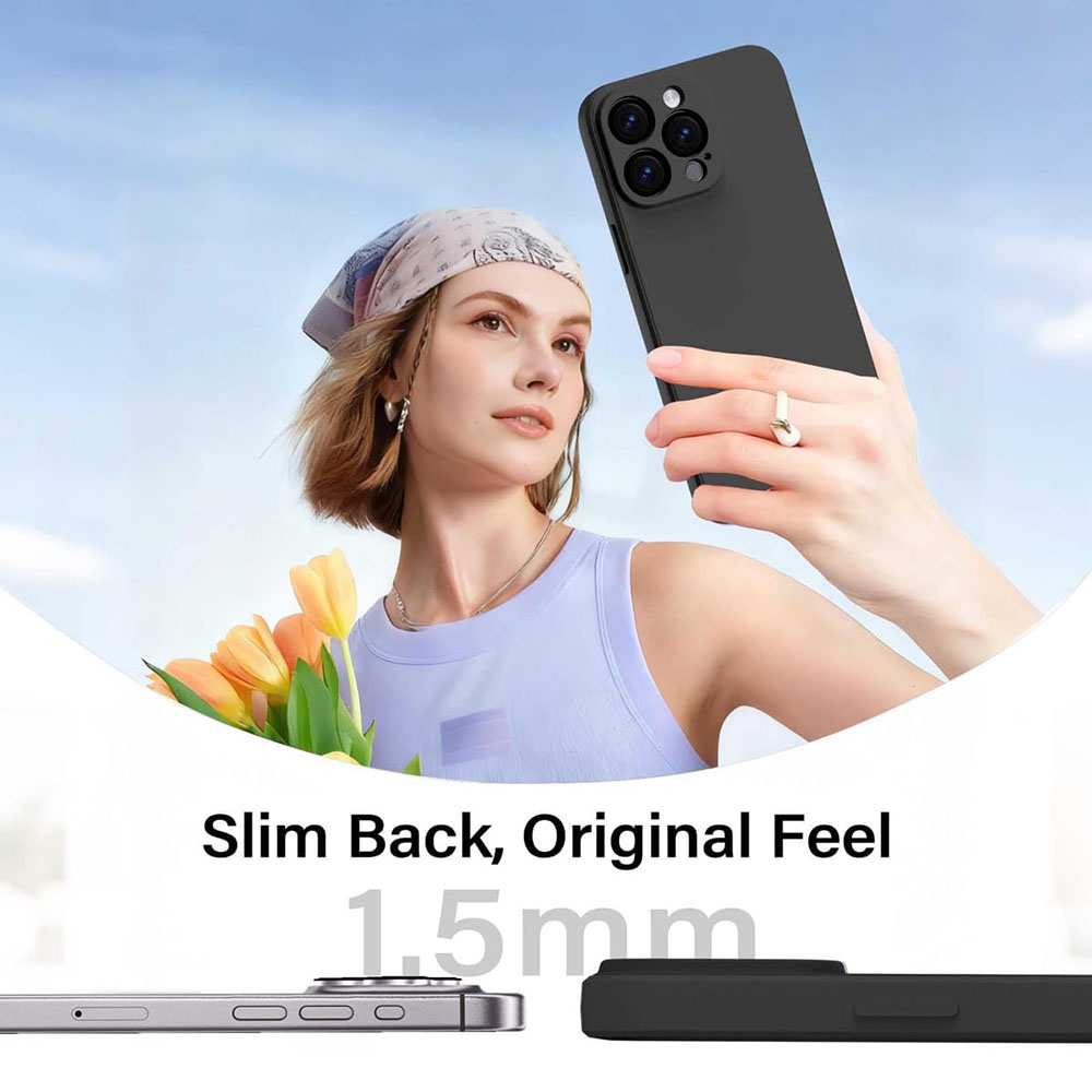 Ultra Thin Plain Silicone Soft - Photography Xiaomi 17 Ultra ulasan dan harga