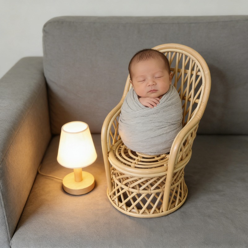 Handmade Vintage Rattan Chair  - Photography Gear ulasan dan harga