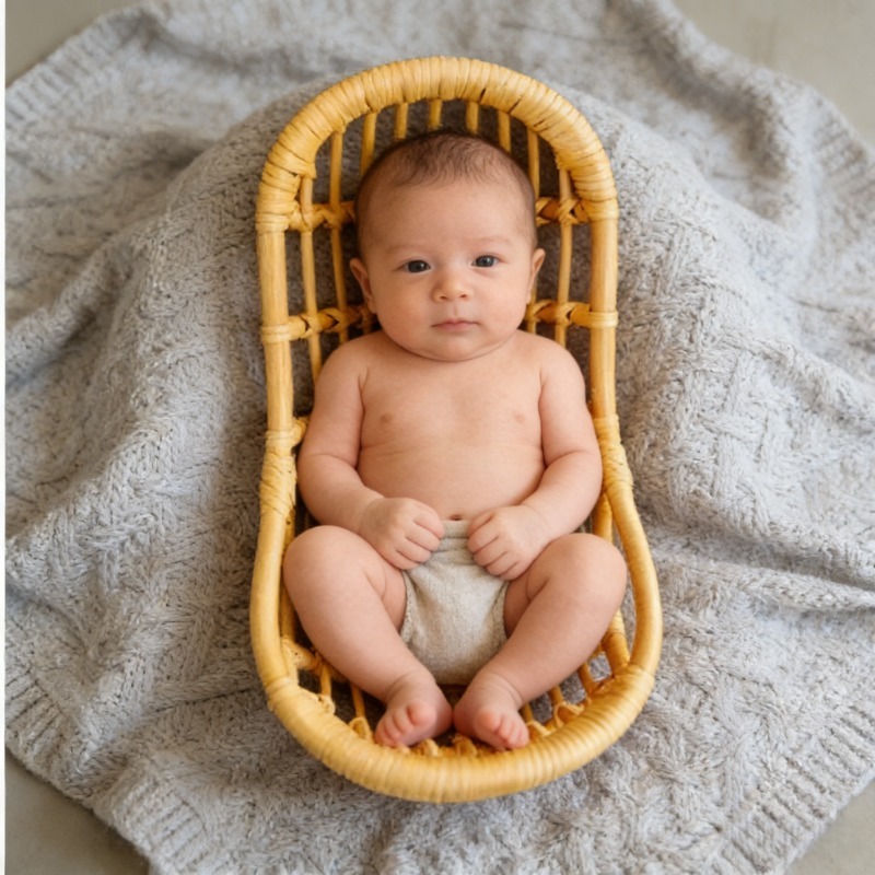 Handmade Vintage Rattan Chair  - Photography Gear ulasan dan harga
