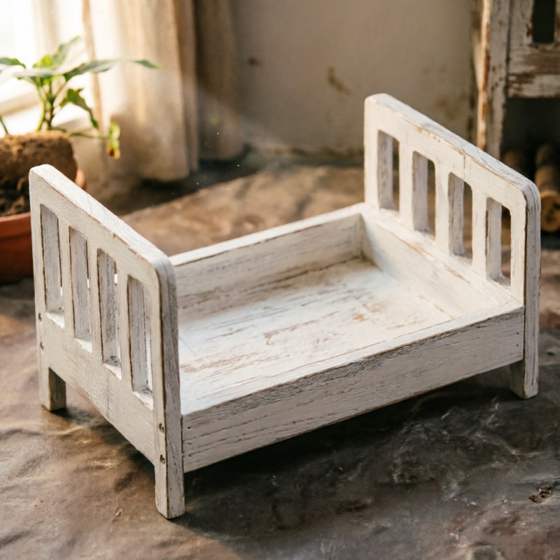 Infant Posing Sofa Retro Wood  - Photography Life ulasan dan harga