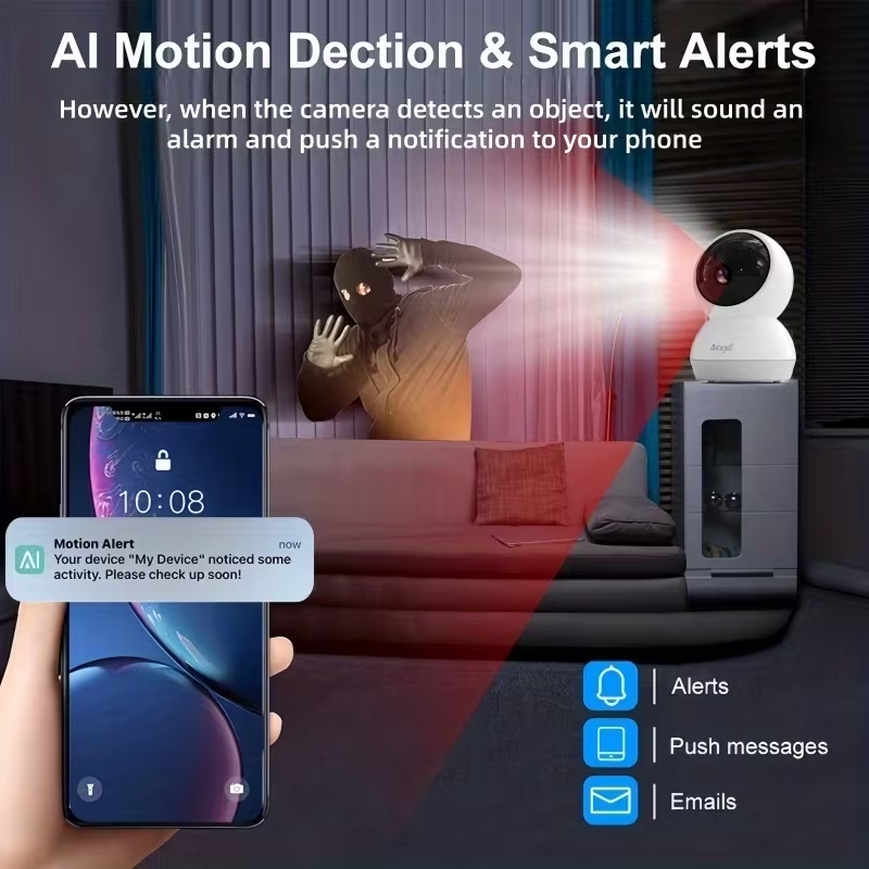 Smart WiFi Security Camera Dua - Photography Outdoor ulasan dan harga
