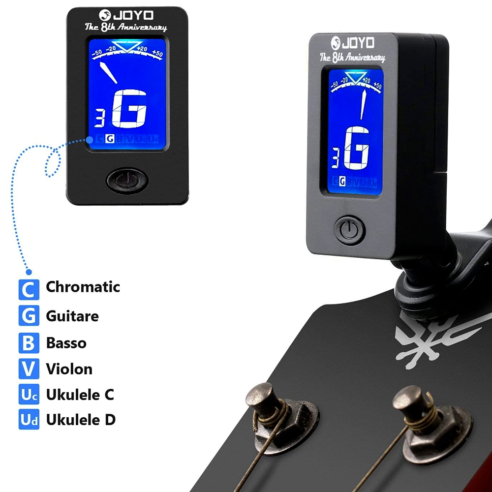 JOYO Guitar Tuner JT-01 360 De - Photography Digital ulasan dan harga