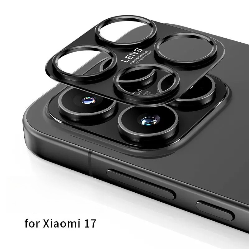 Black Metal Camera Lens Screen - Photography Kit Pro Xiaomi 17 Ultra ulasan dan harga