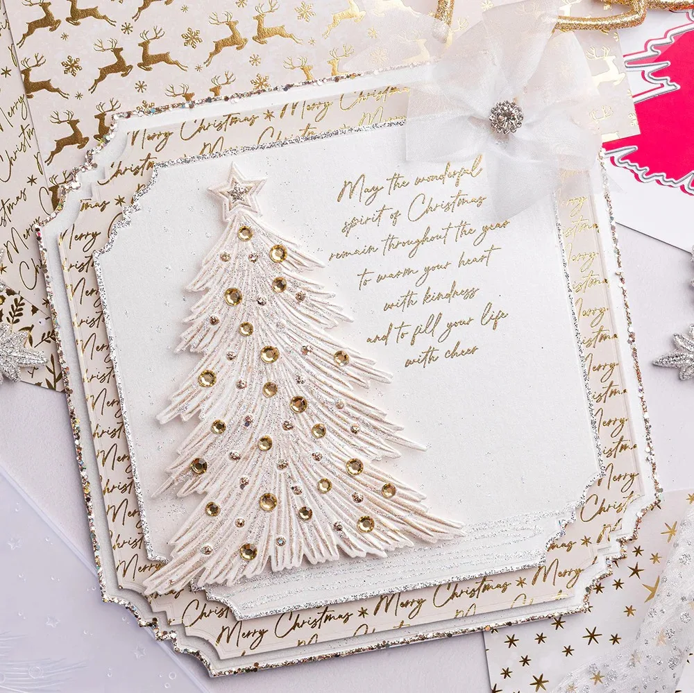 Gilded Floral Merry Christmas  - Photography Gear ulasan dan harga