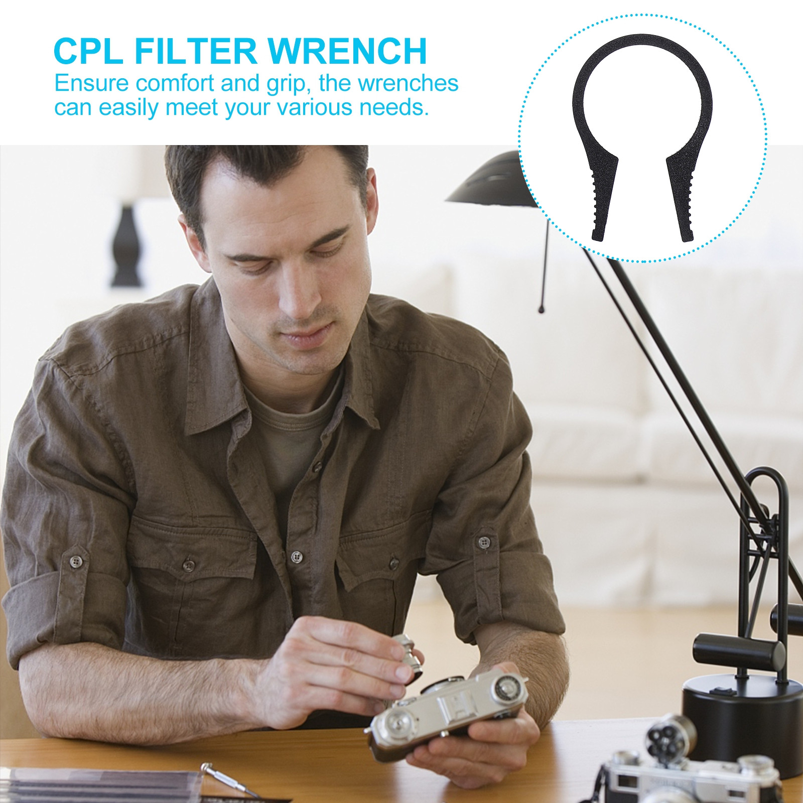 4Pcs Lens Wrench Set Professio - Nd Filter Set ulasan dan harga