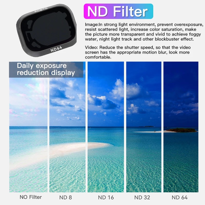 RCSTQ For DJI Mini 3 Pro Filte - Nd Filter Set ulasan dan harga