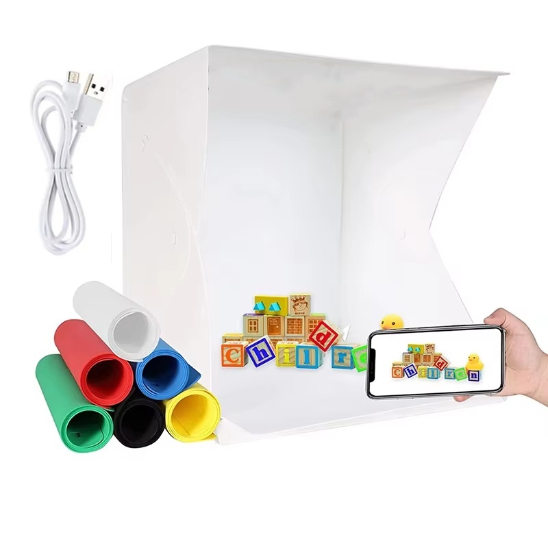 Folding Lightbox Portable Phot - Photography Treatment ulasan dan harga