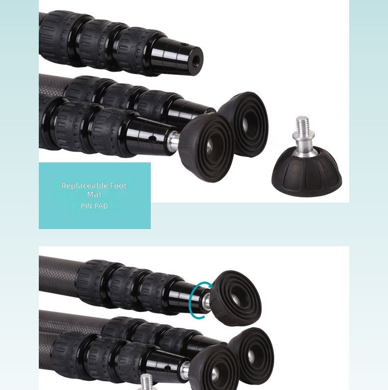 Carbon Fiber Tripod Heavy Duty - Photography Outdoor ulasan dan harga