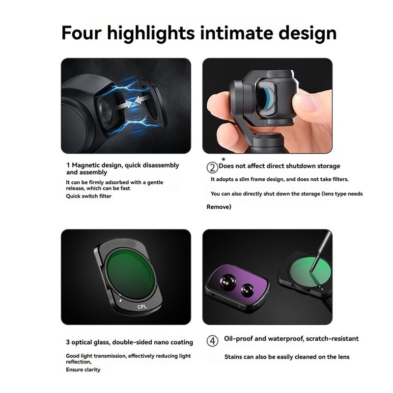 AA08-Magnetic Effect Filter Se - Nd Filter Set ulasan dan harga