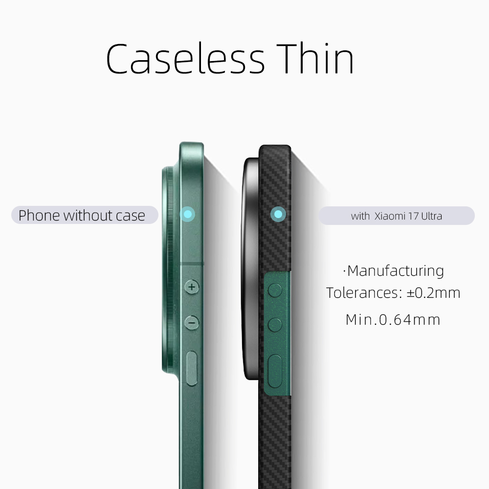 600D Real-thin Carbon Fiber Ph - Photography Xiaomi 17 Ultra ulasan dan harga