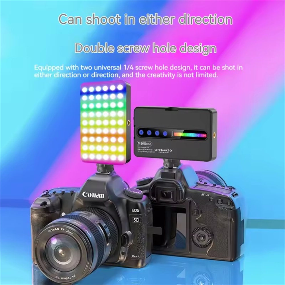 LED RGB Camera Light Full Colo - Photography Gear ulasan dan harga