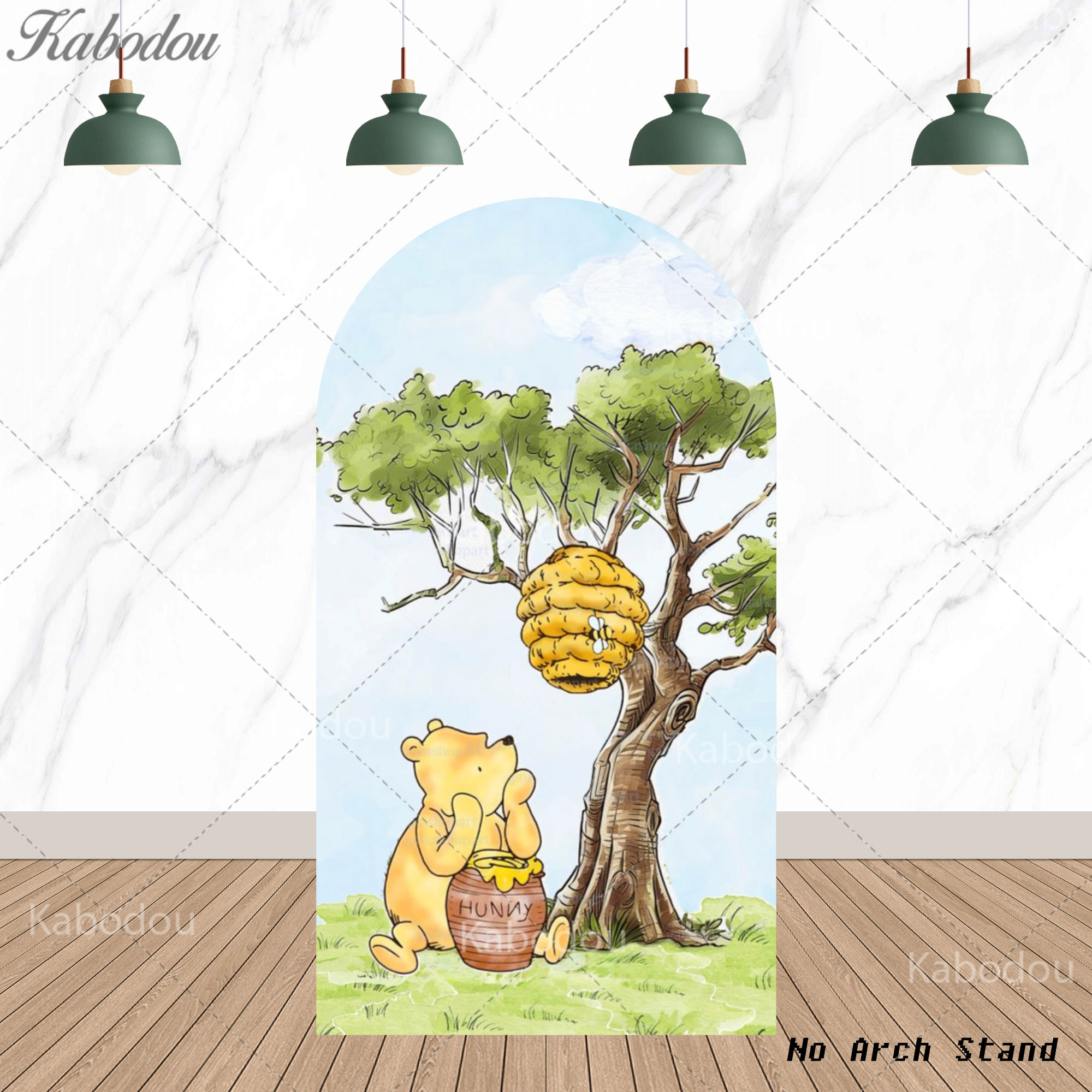 Winnie the Pooh Arch Backgroun - Photography Still Life ulasan dan harga
