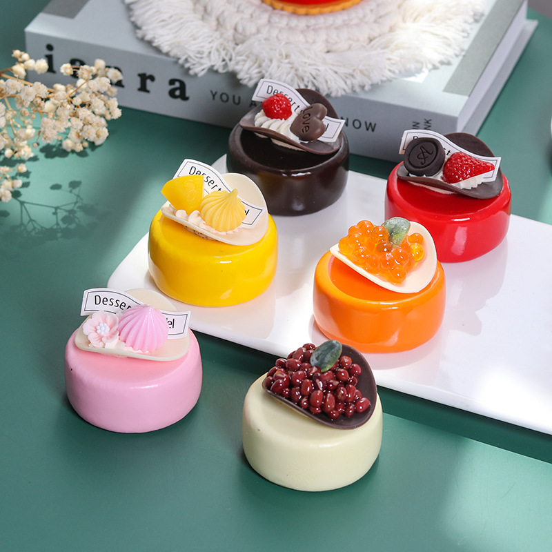 1PC Artificial Fruit Cake Bisc - Photography Of Food ulasan dan harga