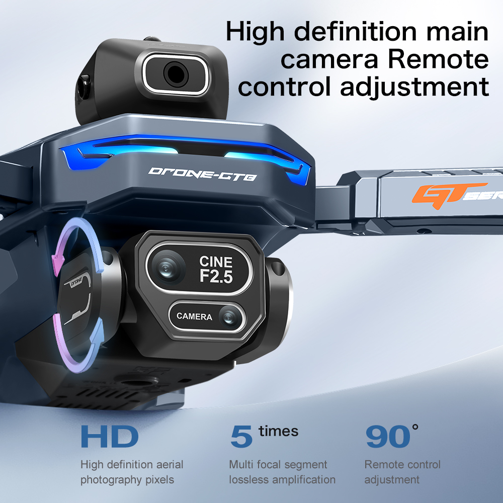 2025 new GTR8 obstacle avoidan - Photography High Angle ulasan dan harga