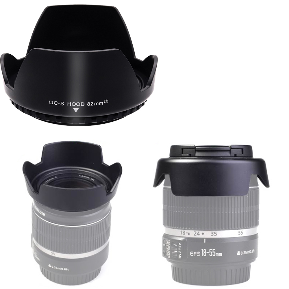 Universal Camera Lens Hood - 4 - Lens Hood Petal ulasan dan harga