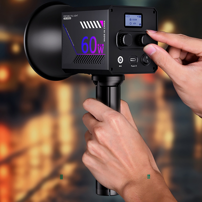 60W RGB Video Light Portable L - Photography Treatment ulasan dan harga