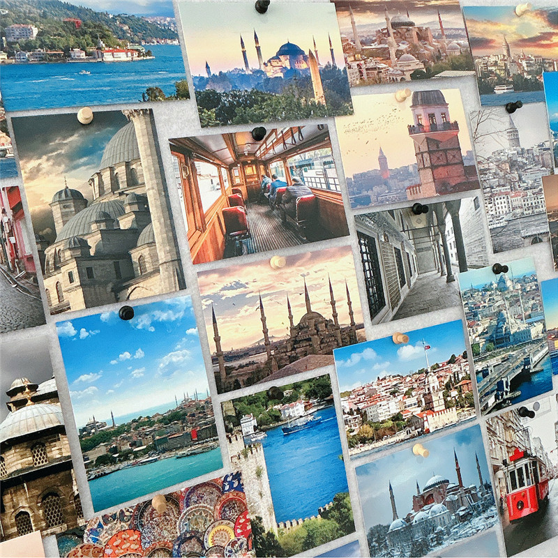 30Pcs 10x14cm Travel Landscape - Photography Video ulasan dan harga