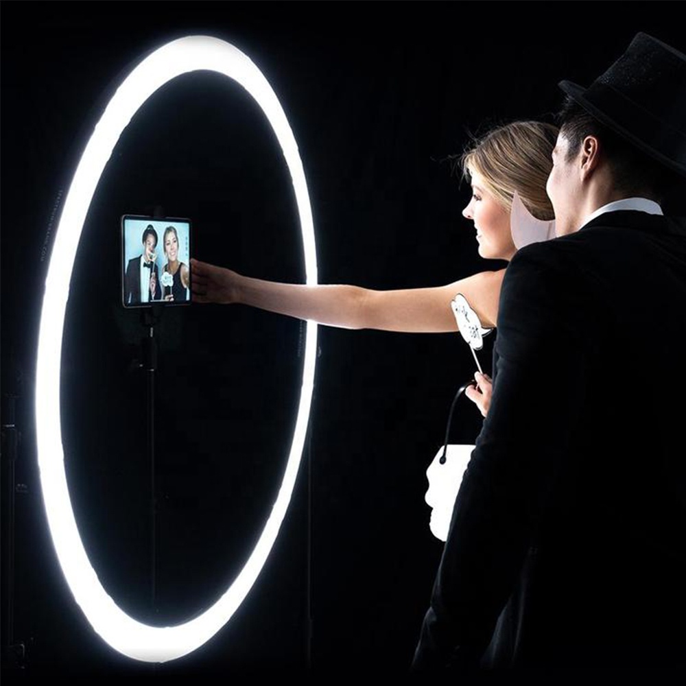 120W LED Ring Light Wire Contr - Photography Video ulasan dan harga