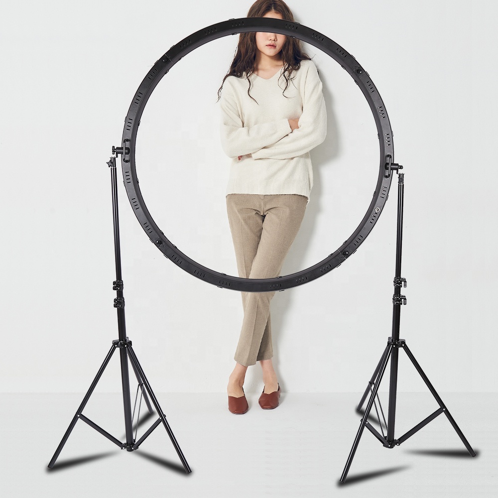 120W LED Ring Light Wire Contr - Photography Video ulasan dan harga