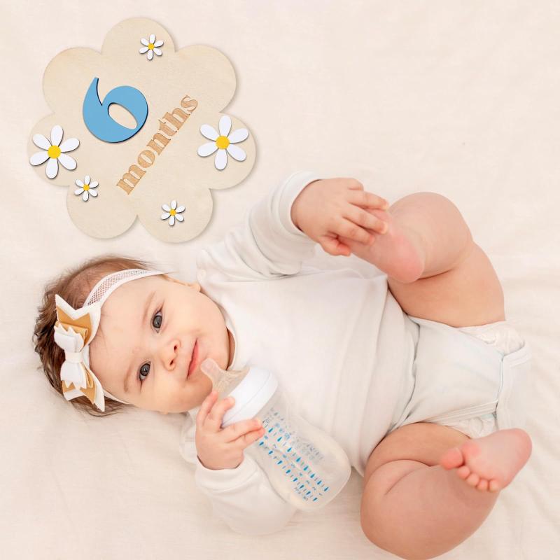 Wooden Baby Monthly Milestone  - Photography Still Life ulasan dan harga
