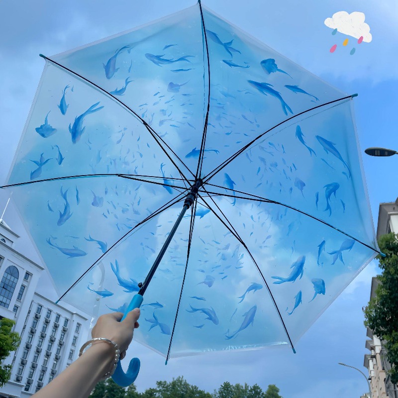 Clear Jellyfish Umbrella, Long - Photography Gear ulasan dan harga
