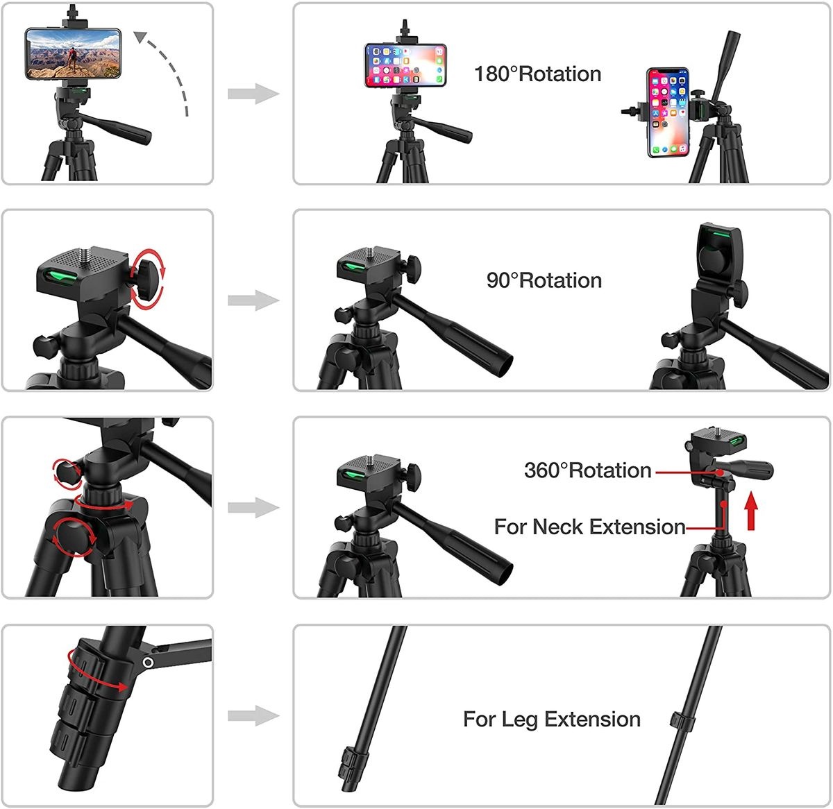 Universal Phone Extendable Tri - Photography Gear ulasan dan harga