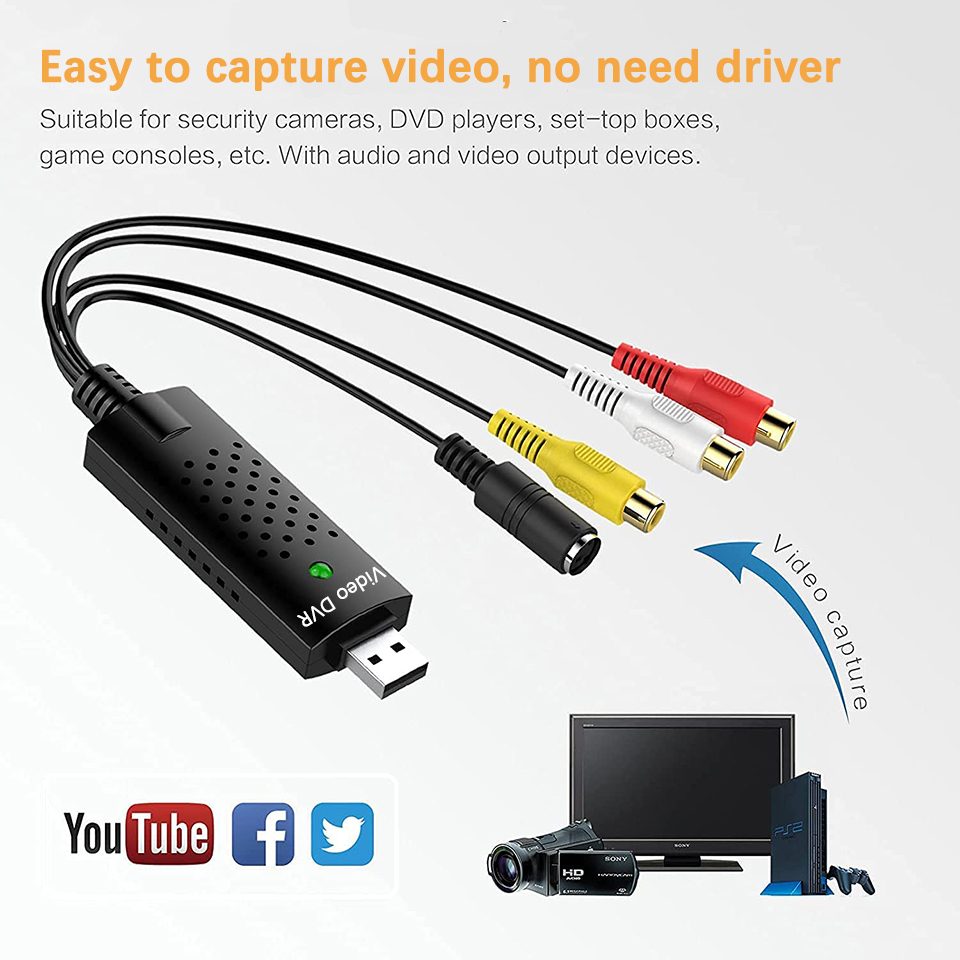 USB Video Capture Card Easy Ca - Photography Digital ulasan dan harga